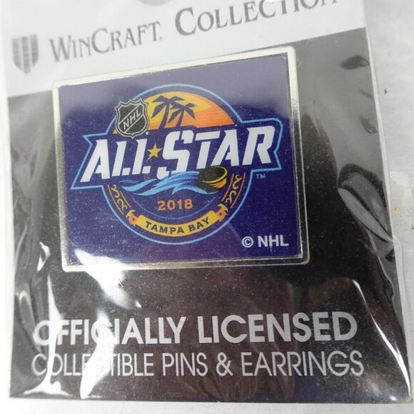 4 TAMPA BAY LIGHTNING & Hockey Lapel Pins NHL Tie Tack 2016 2018 - Picture 6 of 11